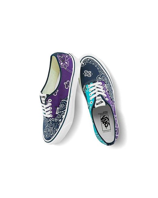 Vans Blue Bedwin & The Heartbreakers X Authentic 'Bandana Pack for men