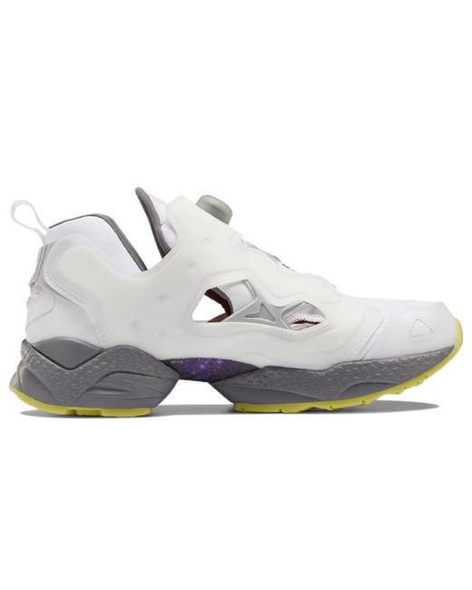 Reebok White Instapump Fury 95 Pure' for men