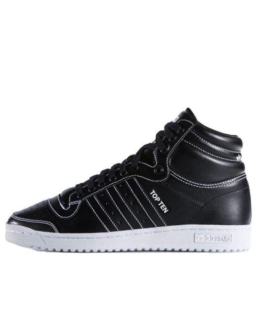 Adidas Black Top Ten Hi 'Core' for men
