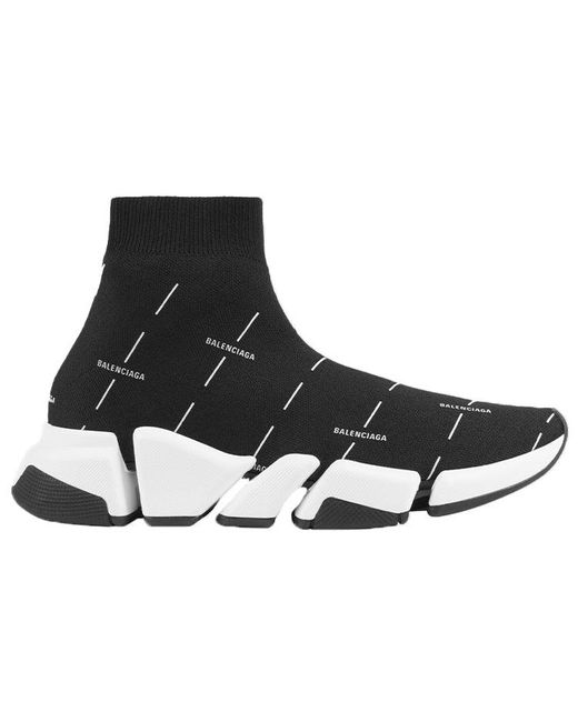 Balenciaga Black (Wmns) Speed 2.0 Sneakers