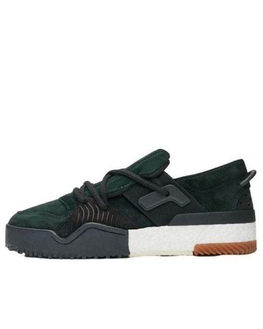 Adidas Black Alexander Wang X Aw Bball Low Night' for men