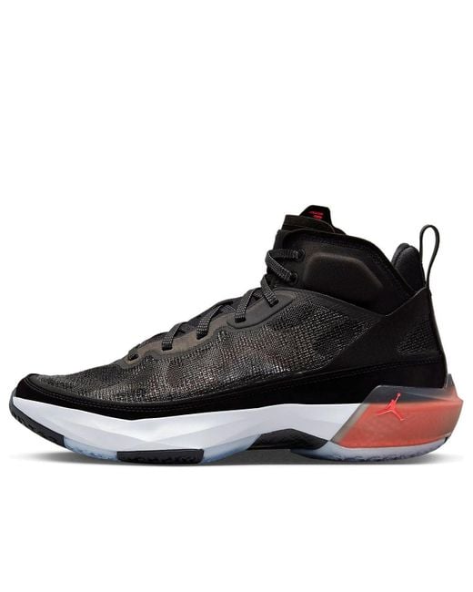 Nike Black Xxxvii Basketball Shoes Hot Punch' for men