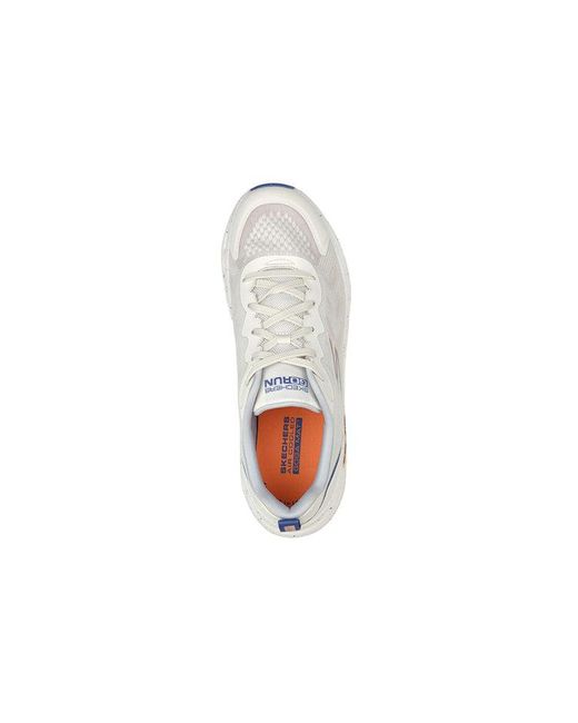 Skechers White Go Run Swirl Tech for men