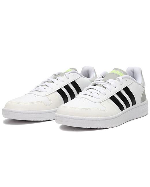 Adidas White Hoops 2.0 for men