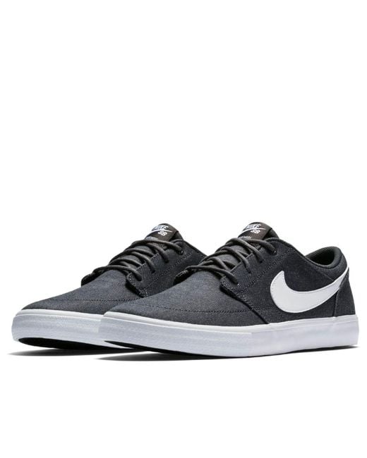 Nike Blue Portmore 2 Sb Solar 'Anthracite' for men