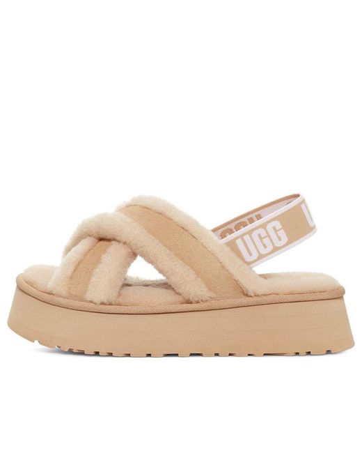 Ugg Natural (Wmns) Disco Cross Slides 'Driftwood'