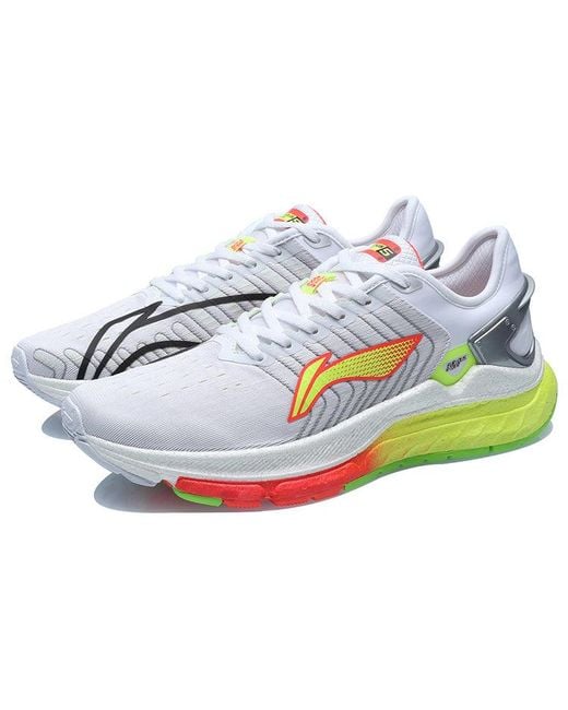 Li-ning White Furious Rider 5 Neon' for men