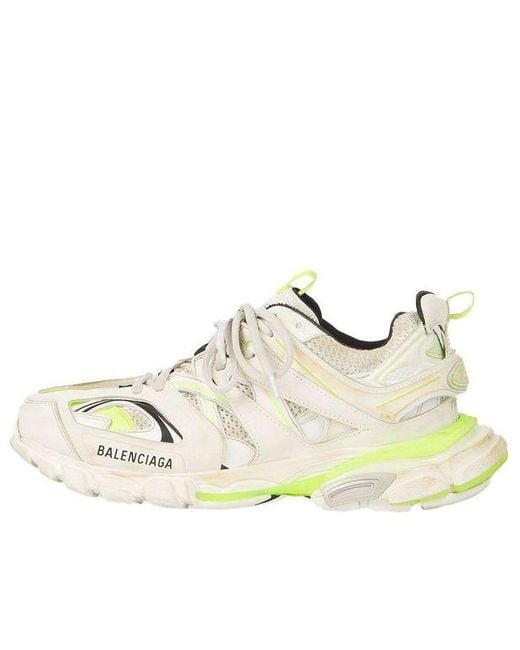 Balenciaga Natural Track Sneaker Fluo' for men