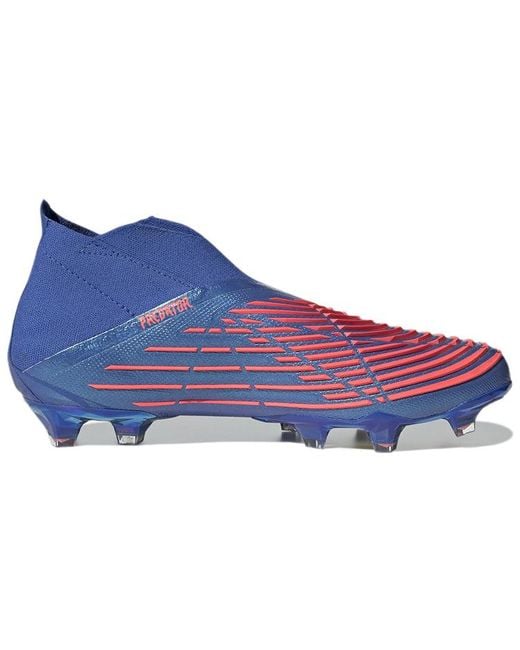 Adidas Blue Predator Edge+ Ag 'Hi-Res Turbo' for men