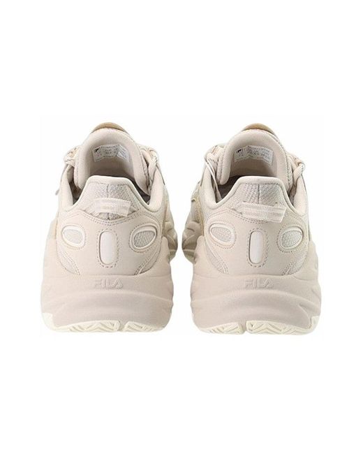 Fila White Wave Shoes 'Oatmeal' for men
