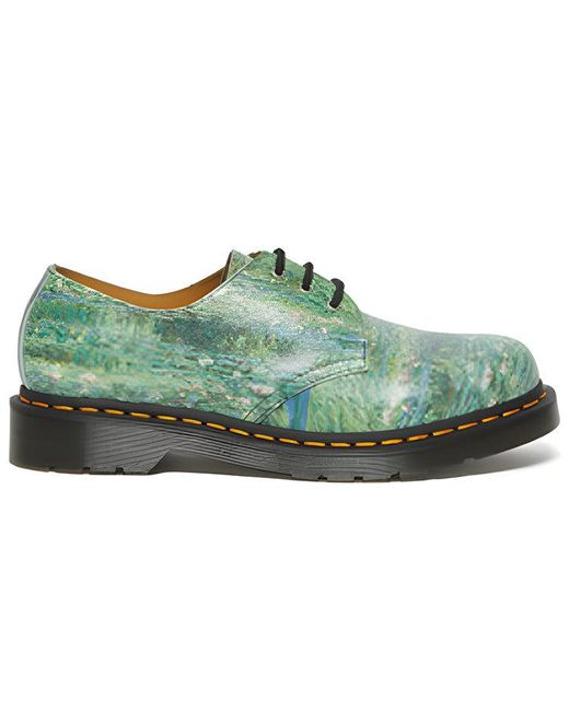 Dr. Martens Green The National Gallery 1461 Lily Pond Shoes for men