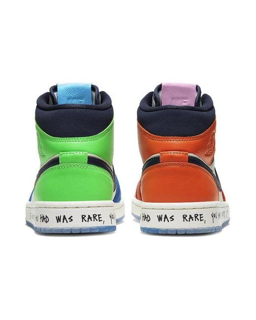 Nike Green (Wmns) 1 Mid X Melody Ehsani 'Fearless'