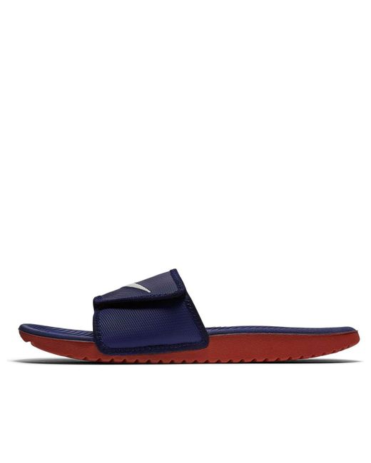 Nike Blue Kawa Adjust Slipper for men