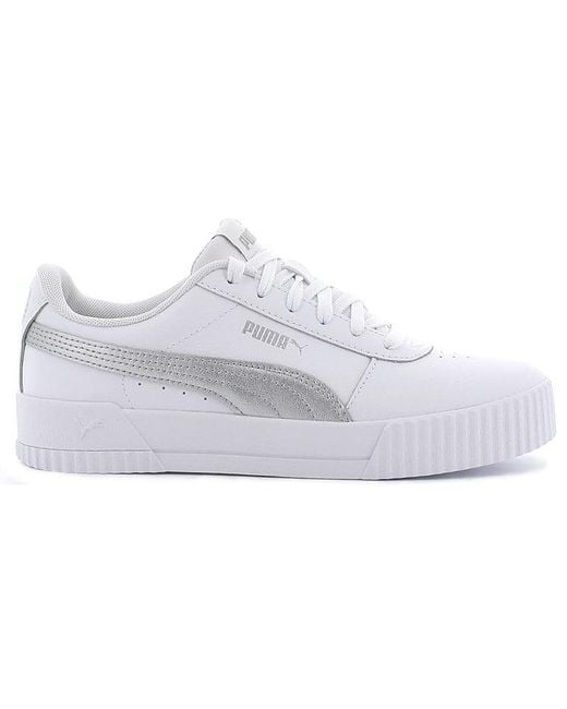 PUMA White (Wmns) Carina Leather