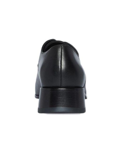 Balenciaga Black Work Derby Shoes for men