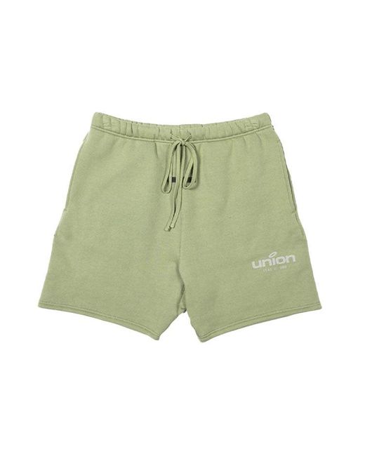 Fear Of God Green X Union La Fw21 Vintage Short Army for men