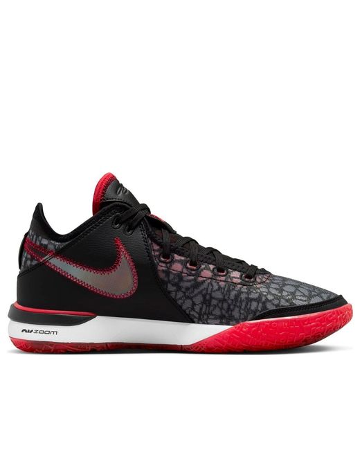 Nike Blue X Faze Clan Zoom Lebron Nxxt Gen 'Bred' for men