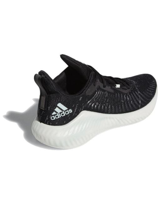 Adidas Black Alphabounce Run Parley M 'Core' for men