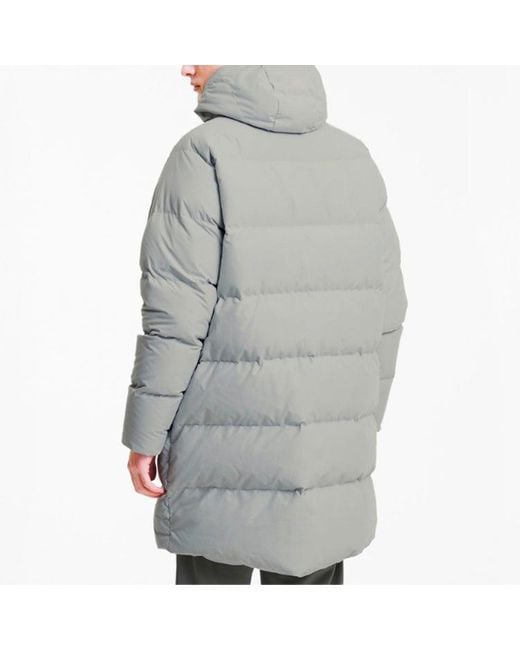 PUMA Blue Classics Long Down Jacket for men