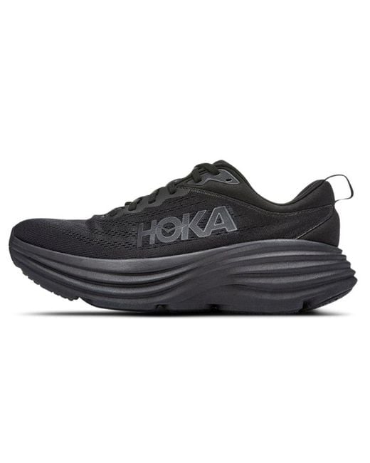 Hoka One One Black Bondi 8 for men