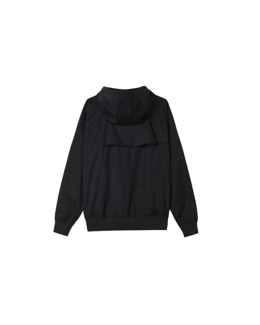 Nike Black Outdoor Sports Zipper Windproof Casual Jacket for men