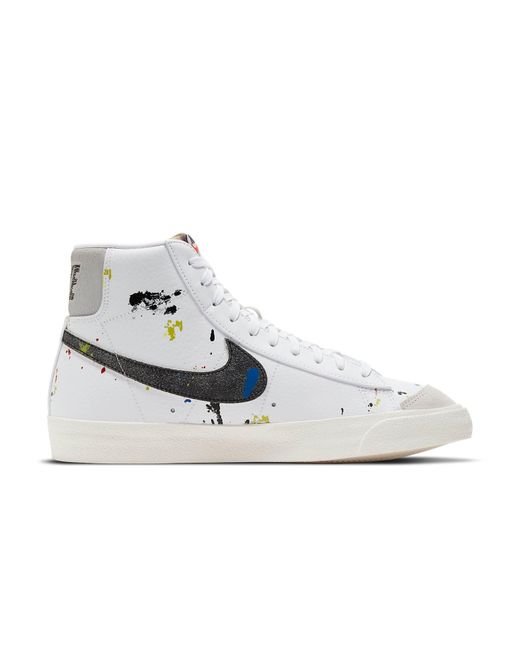 Nike White Blazer Mid '77 'Paint Splatter' for men