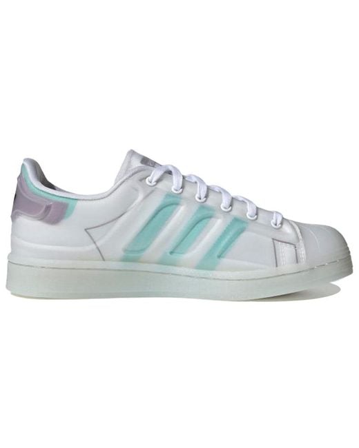 Adidas Blue (Wmns) Originals Superstar Futureshell Shoes