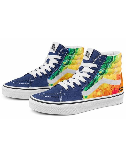 Vans Blue Crayola X Sk8-Hi 'Mashup Melt' for men