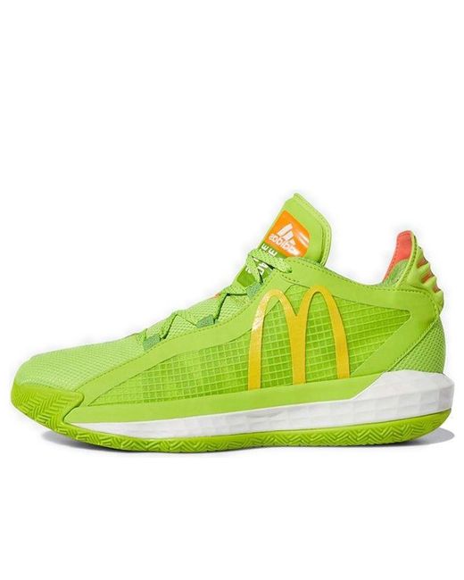 Adidas Green Mcdonald's X Dame 6 'Dame Sauce' for men