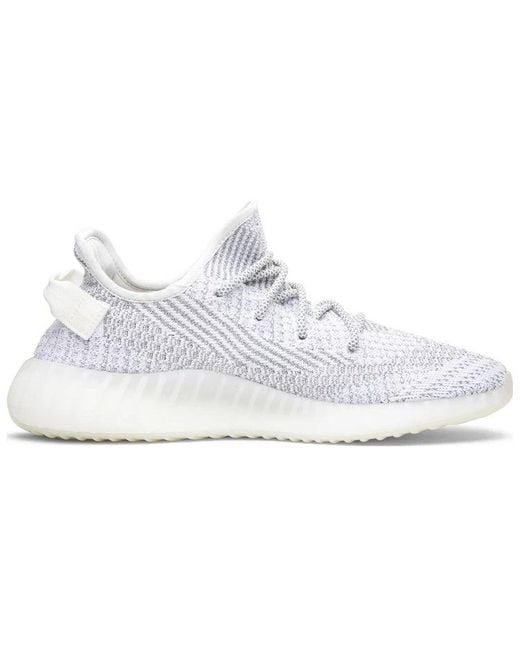 Adidas White Yeezy Boost 350 V2 'Static Reflective' for men