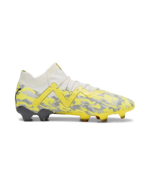 PUMA Yellow Future Ultimate Fg/Ag Football Boots
