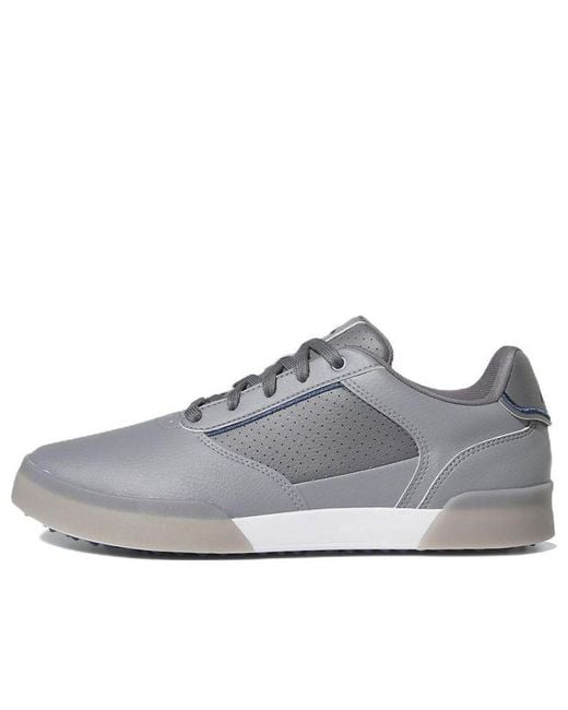 Adidas Gray Retrocross Spikeless Golf Crew' for men