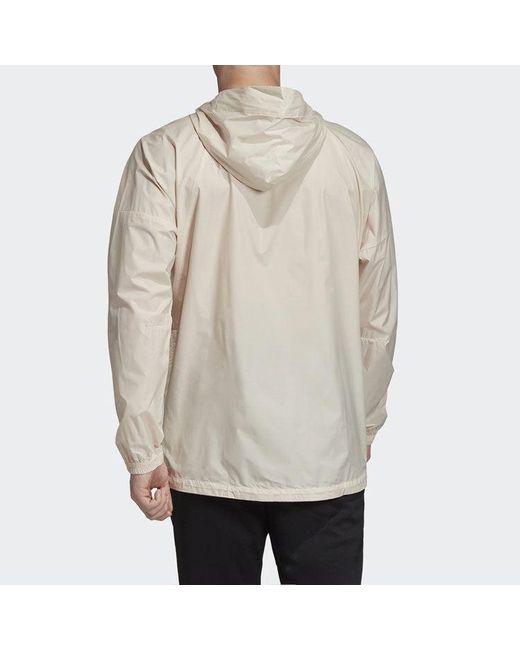 Adidas Natural Wnd M Casual Sports Hooded Woven Jacket for men