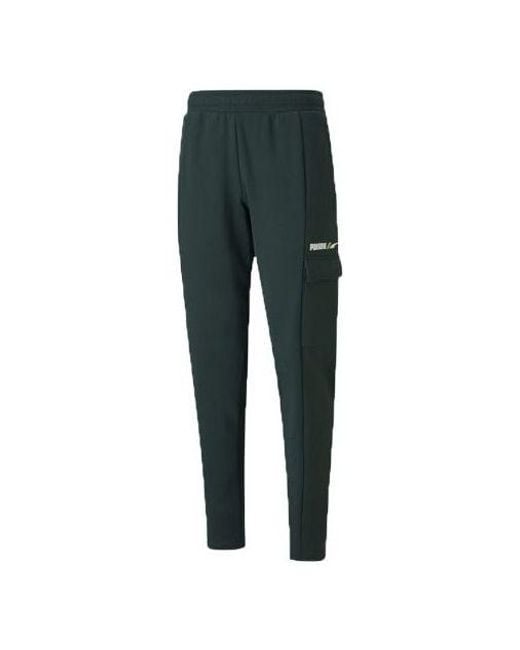 PUMA Green Winterized Pants for men