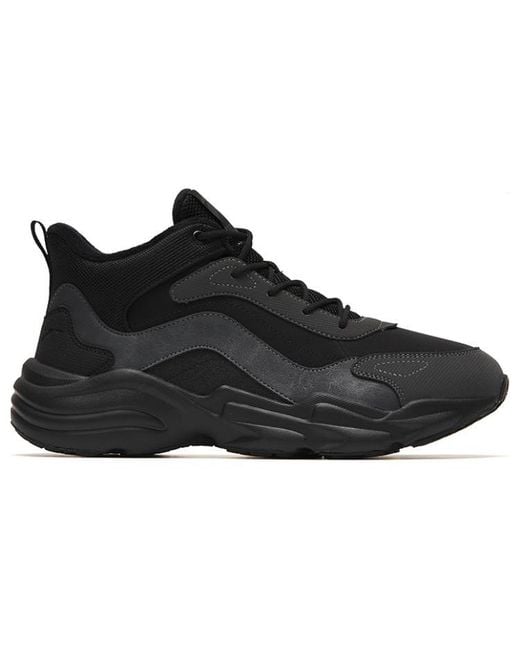 Anta Black Walker Mid for men