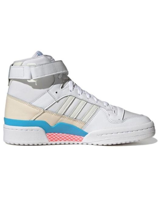 Adidas White (Wmns) Originals Forum 84 High Cream'