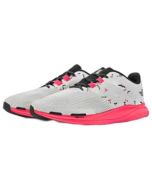 The North Face Pink (Wmns) Vectiv Eminus Running Sneakers Tnf Trail Marker Print Brilliant Coral'