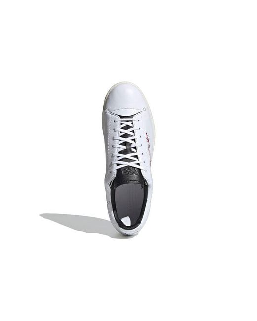 Adidas White Y-3 Yohji Court Shoes for men