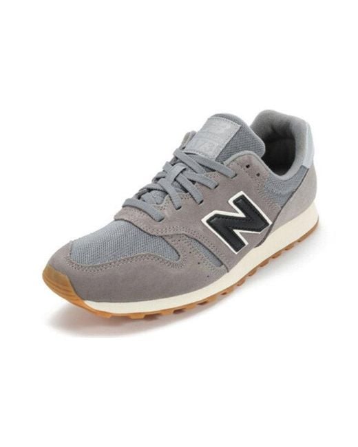 New Balance Gray 373 Series D Wide for men
