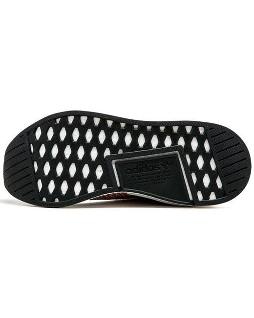 Adidas White Nmd_Cs2 Primeknit 'Dark Shock' for men