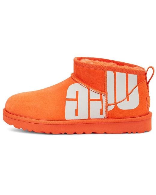 Ugg Orange (Wmns) Classic Ultra Mini Broken Logo Soda'