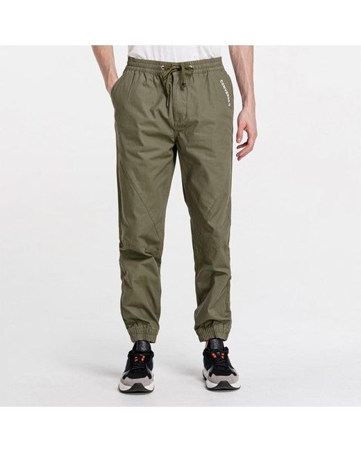 Converse Green Woven Jogger 'Military' for men