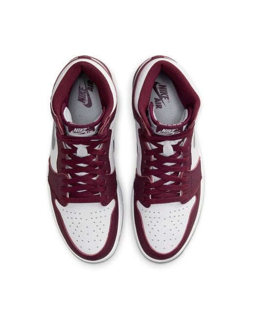Nike Brown 1 Retro High Og 'Bordeaux' for men