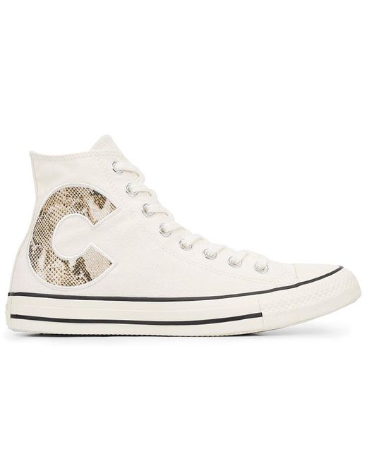 Converse White Chuck Taylor All Star Wild Logo High 'Erget' for men