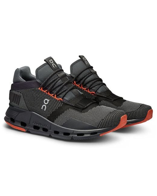On Shoes Black Cloudnova Flame' for men