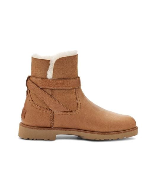 Ugg Brown (Wmns) Romely Buckle Boot 'Chestnut'