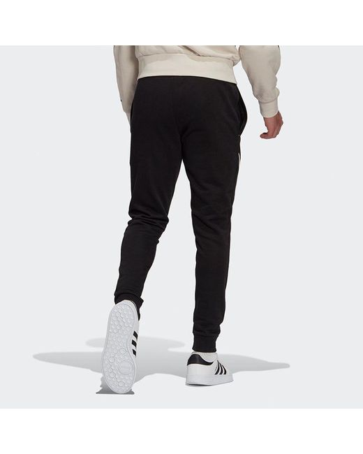 Adidas Black M Favs Q1 Pt1 Lacing Bundle Feet Sports Pants for men