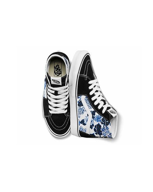 Vans Blue Sk8-Hi Tapered 'Floral' for men