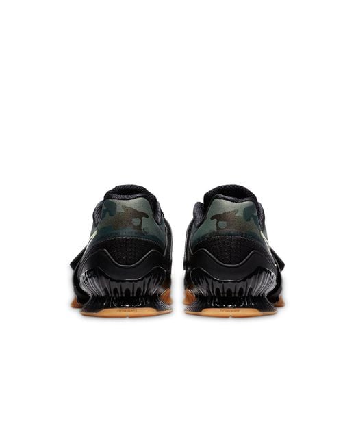 Nike Black Romaleos 4 'Camo' for men
