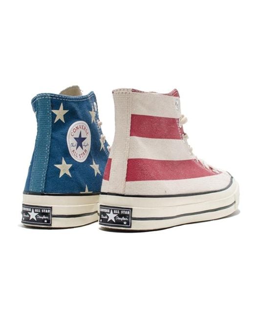 Converse Blue Chuck Taylor All Star 70S High 'Vintage Flag' for men